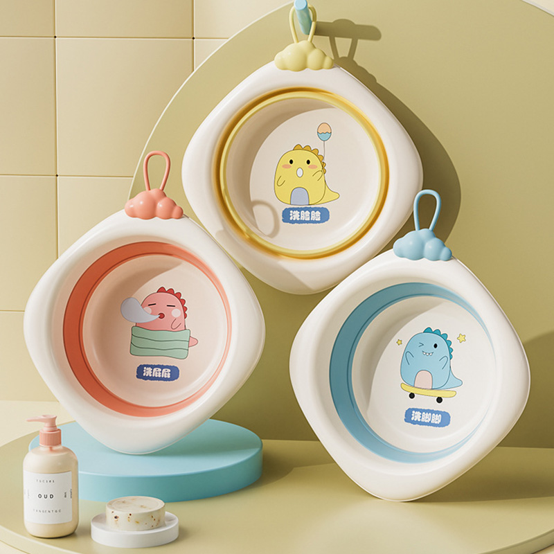 Baby Bath Tub Foldable - 접이식 세면대 세면대 접이식 세면대 끈