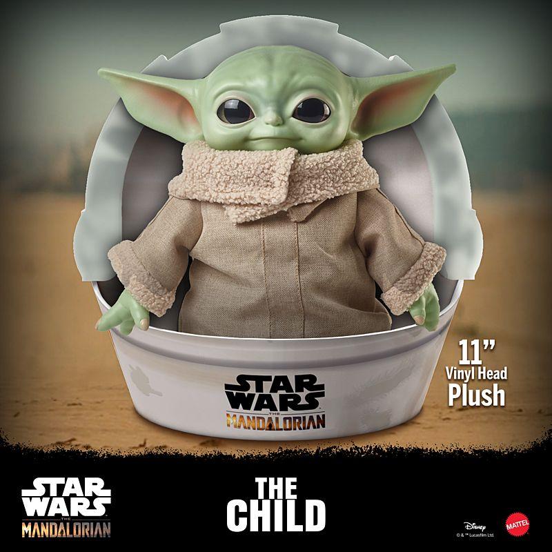 Baby Yoda Products - 오리지널 스타워즈 만달로리안 그로구 플러시 장난감
