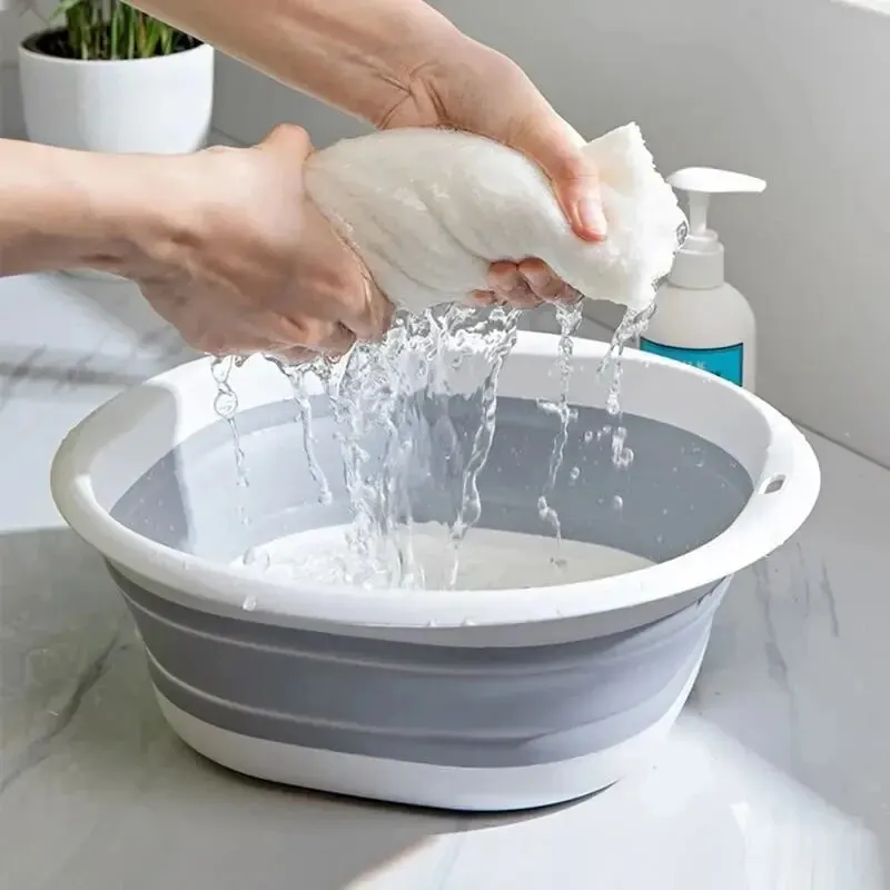 Baby Bath Tub Foldable - 플라스틱 접이식 세면대 휴대용 세면대 접이식