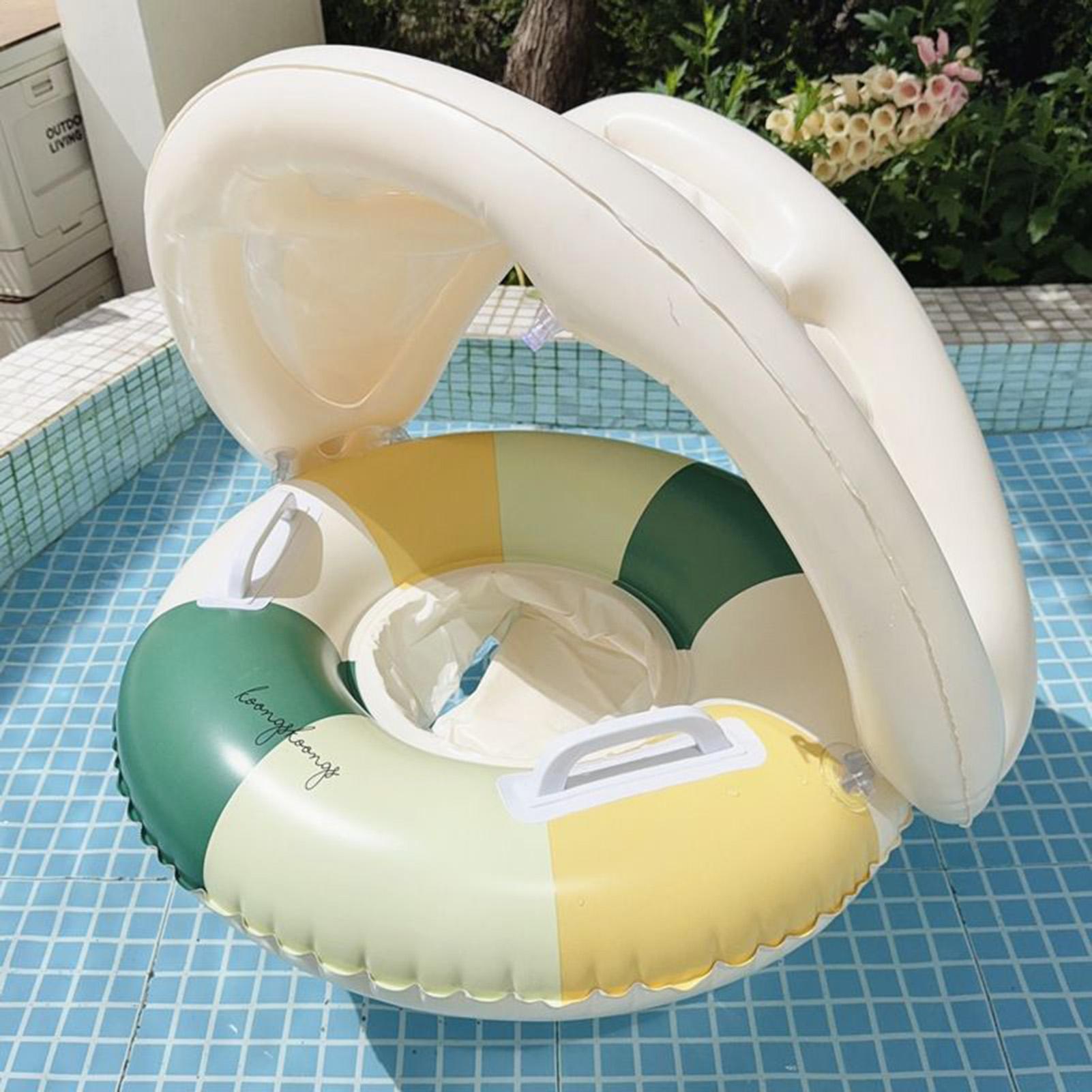 아기 수영장 플로트 링, 캐노피가 있는 아기용 풍선 수 - Baby Bath Tub Foldable 리뷰 및 가격