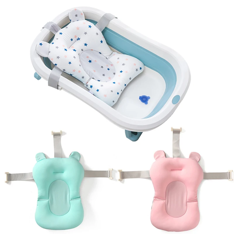 베이비 샤워 욕조 욕조 패드 미끄럼 방지 욕조 좌석 지 - Baby Bath Tub Foldable 리뷰 및 가격
