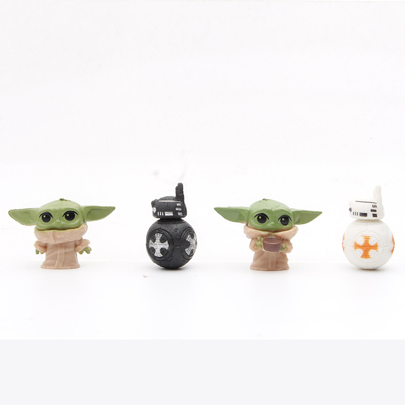 14-16개/세트 다스 베이더 만다로리안 딘 자린 베이 - Baby Yoda Products 리뷰 및 가격