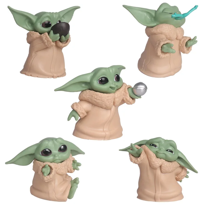 반다이 5pcs 스타워즈 장난감 마스터 베이비 요다 다 - Baby Yoda Products 리뷰 및 가격